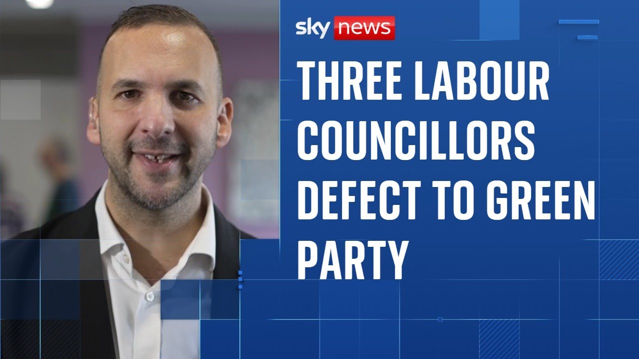 Green Party leader reveals defection of three Labour councillors