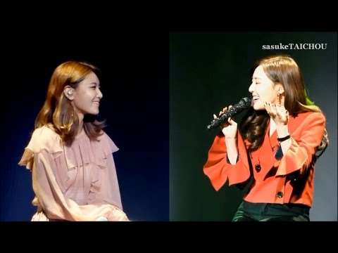 SNSD SooYoung & Tiffany 『그 여름 (0805) / Sailing (0805) 』 Fancam Edited Ver. 170113 「Beaming Effect」