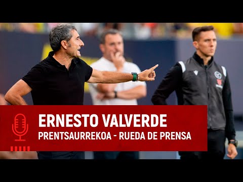 🎙️ Ernesto Valverde | post Cádiz CF 0-4 Athletic Club | J3 LaLiga