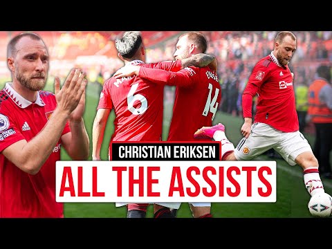 All 🔟 Eriksen Assists | Christian Eriksen Player Cam 2022/23 🎥