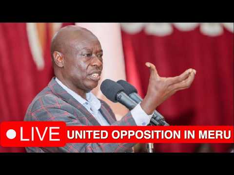 🔴#Live: Gachagua Leads United Opposition In Meru Church/ Reacts To Police Blocking Church🔥
