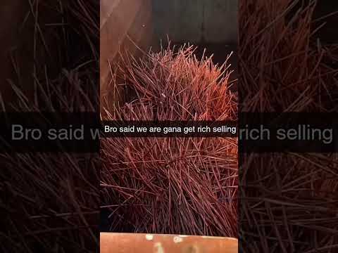 Dumping Copper Wires for RICHES