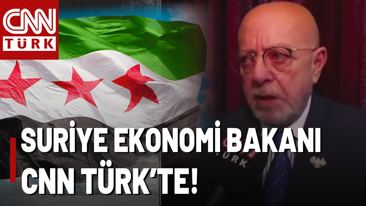 Suriye Ekonomi Bakanı'ndan Çarpıcı Açıklamalar! "Türkiye İle İşbirliği Zorunluluk"