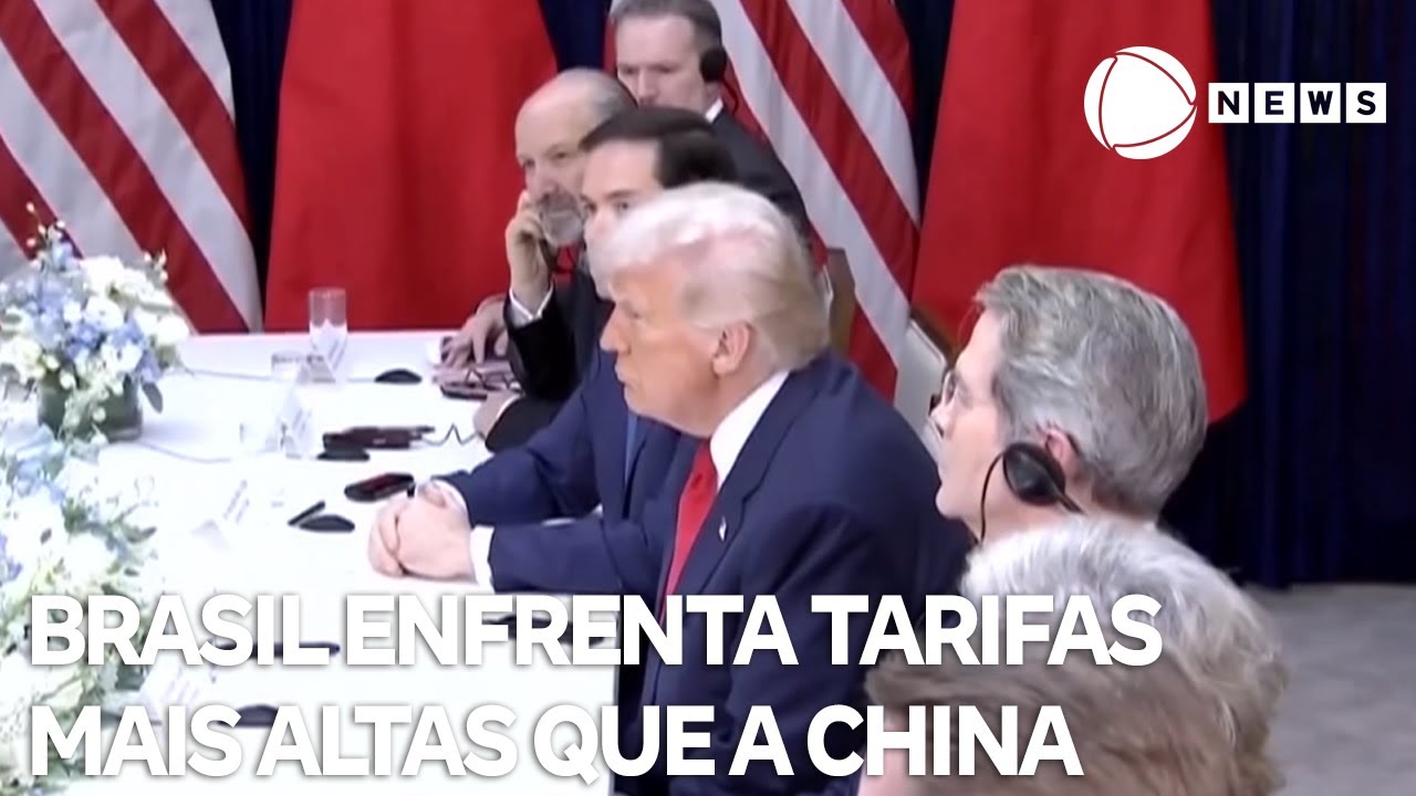 Brasil fica com tarifa mais alta do que a China após acordo entre Trump e Xi Jinping  TV Online Brasil fica com tarifa mais alta do que a China após acordo entre Trump e Xi Jinping