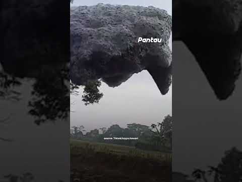 Ada 'Awan Hitam' Jatuh Bikin Geger Warga Subang #shorts