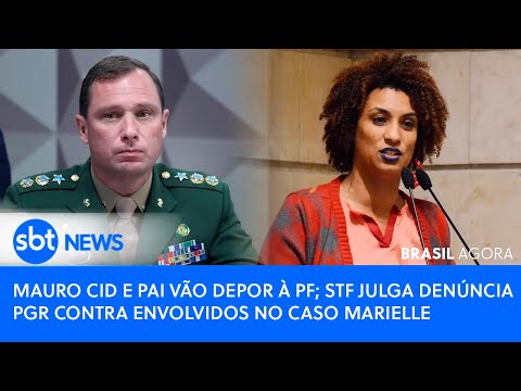 AO VIVO: MAURO CID E PAI VÃO DEPOR À PF; STF JULGA DENÚNCIA PGR CONTRA ENVOLVIDOS NO CASO MARIELLE