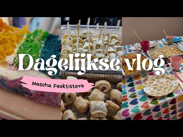 Voor het eerst echt een kinderfeestje vieren en het was cute | Vloggloss 3853