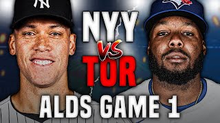 TORONTO BLUE JAYS vs NEW YORK YANKEES - LIVE Stream - ALDS GAME 1