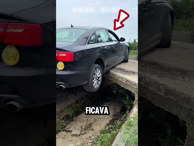Incrível dirigir em uma PONTE estreita 😮