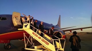 The C-USA champion Rice Owls arrive in Memphis for the 2013 Autozone Liberty Bowl