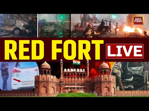 Red Fort Blast LIVE Coverage | Delhi Blast LIVE Updates | LIVE Visuals From Red Fort | Delhi Blast