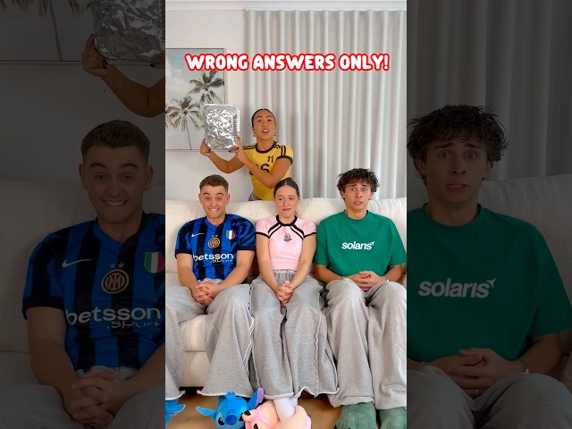 WRONG ANSWERS ONLY! 😩 - #shorts
