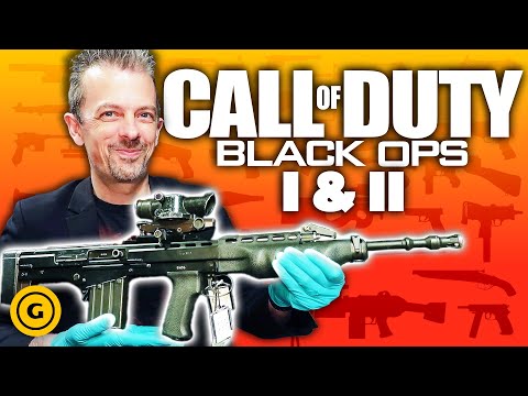 Firearms Expert Reacts to Call of Duty: Black Ops 1 & 2 Weapons