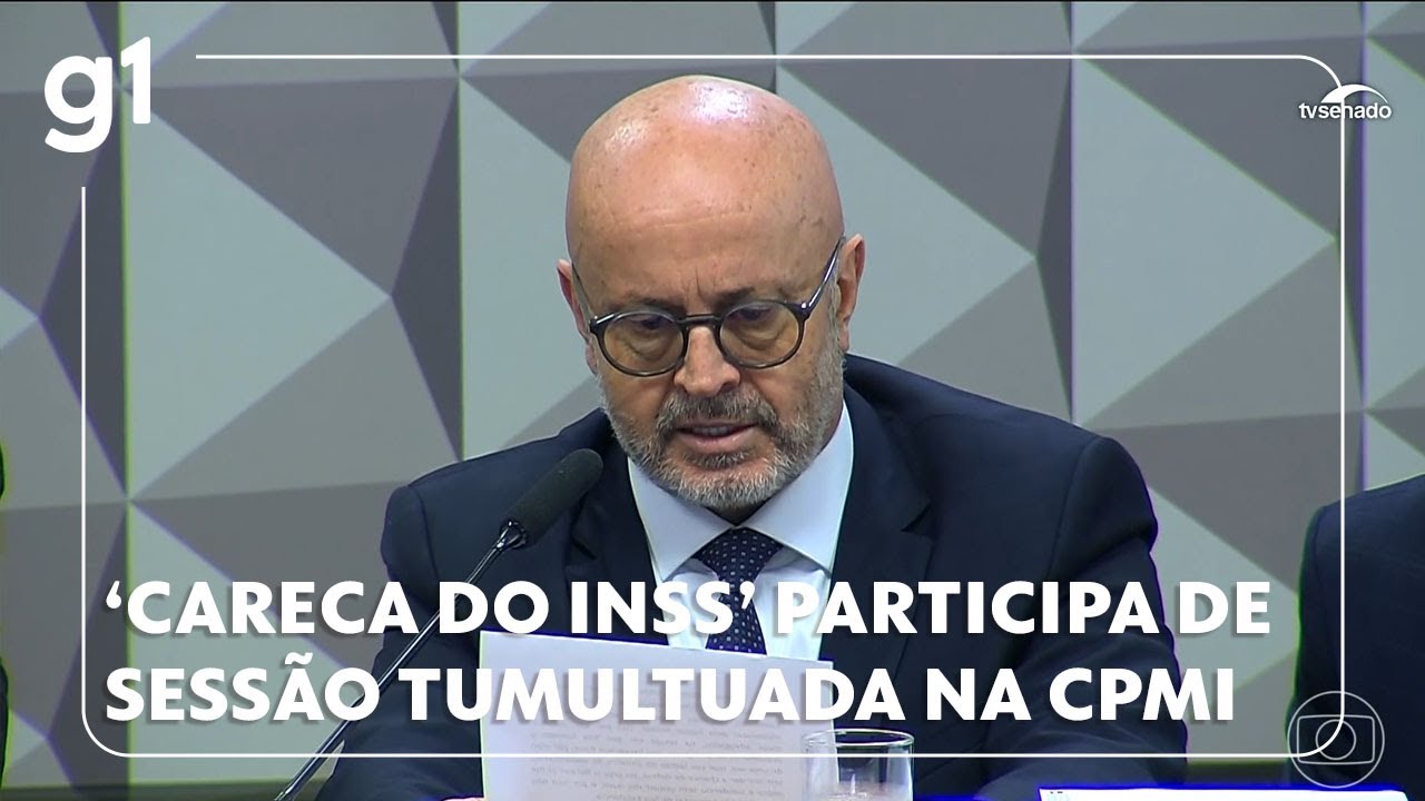 Careca do INSS participa de sessão tumultuada na CPMI