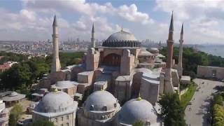 4K Drone Cinematic Shoot in Ayasofya (Hagia Sophia)