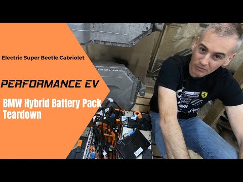 BMW Hybrid Battery tear down - parts for our 1976 VW 1303 EV Conversion - DIY Electric Car