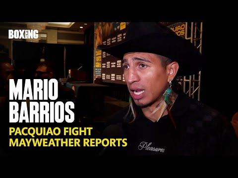 “I Have Bad Intentions!” Mario Barrios Message To Manny Pacquiao