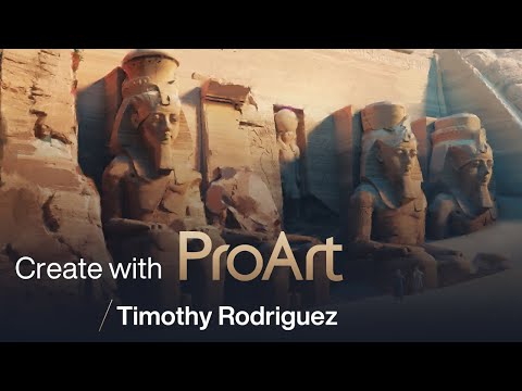 Create with ASUS ProArt - Hollywood Movie Concept Artist | Timothy Rodriguez
