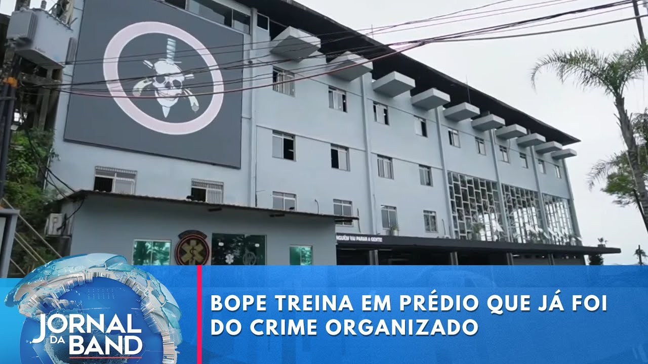 BOPE treina em prédio que já foi do crime organizado