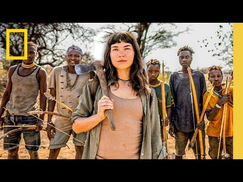 I Spend 5 Days With the Hadza Hunter-Gatherers | Superskilled with Eva zu Beck