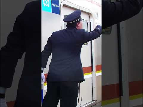 Super Tokyo Train Master ! #train #tokyometro #shasho