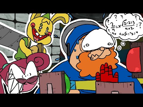 Caseoh in Poppy Playtime but it’s animated PART 2 (CASEOH VS BUNZO)