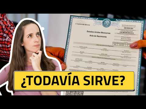 ¿Cuánto tiempo dura un acta de nacimiento? Esto dice el Gobierno