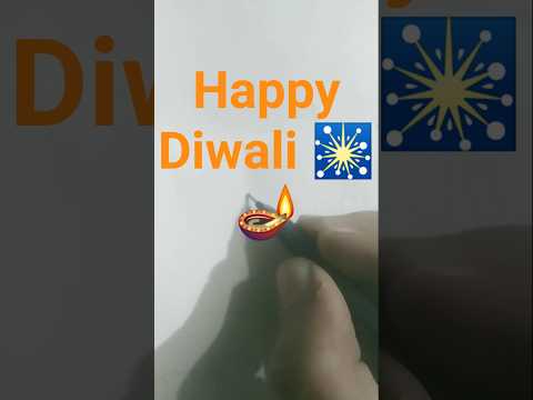happy Diwali 🪔 🎇 drawing #art #viral