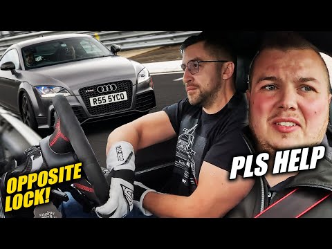 5 POT FULL SEND in 550HP AUDI TT RS! // Nürburgring