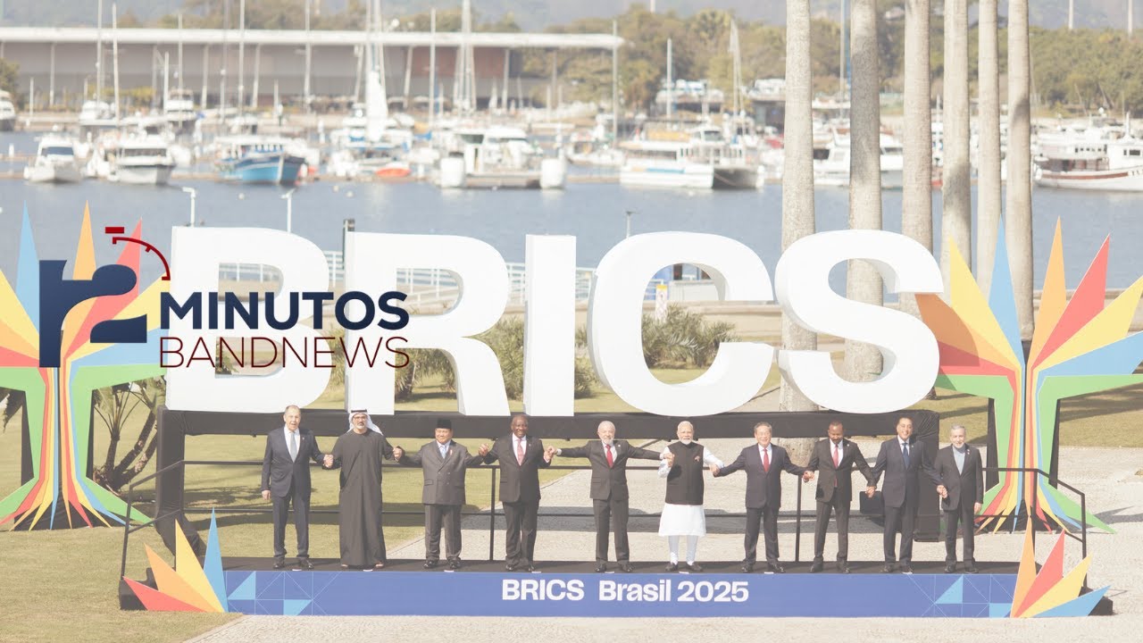BandNews em 2 Minutos (07/07/25 – Manhã) Cúpula do Brics termina nesta segunda-feira