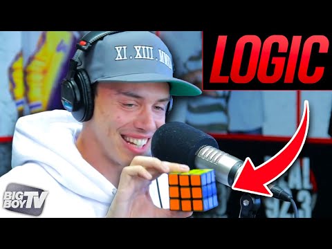 Rapper Logic Solves A Rubiks Cube During Freestyle! | BigBoyTV
