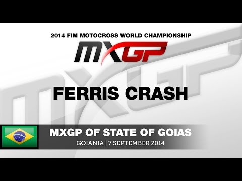 MXGP of State Of Goias 2014 - Ferris Crash - Motocross 