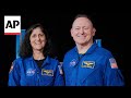 NASA astronauts Suni Williams and Butch Wilmore speak about their 9 months in space