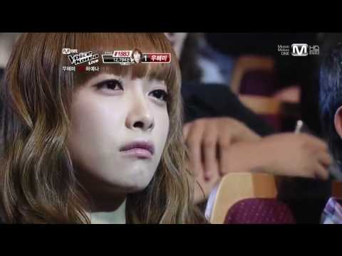 120504 f(x) Krystal & Victoria @ Voice of Korea