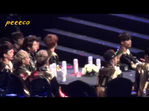140212 The 3rd Gaon Awards - EXO - During B.A.P Part1