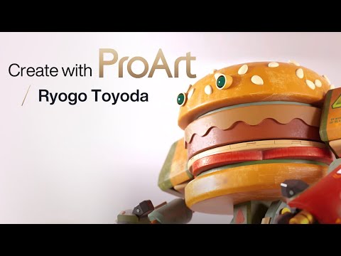 Create with ASUS ProArt - 3D Illustrator | Ryogo Toyoda
