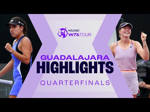 Quarterfinals in Guadalajara with Osorio, Gadecki & Frech | WTA Match Highlights