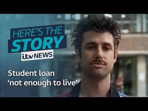Half a million students have to work alongside their studies to support themselves | ITV News