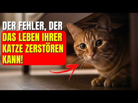 Wenn Ihre Katze nur im Haus lebt, könnte dieser Fehler ihr Leben ruinieren!