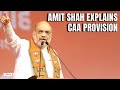 Amit Shah Explains, Why Parsis, Christians CAA Eligible But Not Muslims?