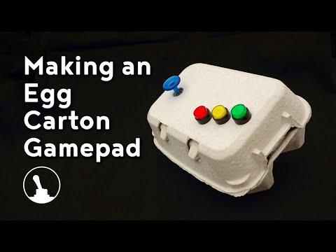 Arduino Egg Carton Gamepad