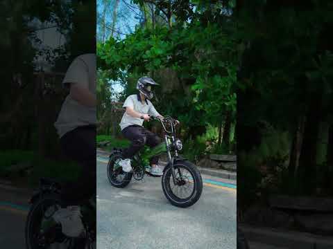 Summer Rides with the Euybike K6 Pro Camo Green Electric Bike!  #euybike #electricbike