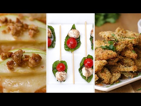 How To Make 3 Fancy and Easy New Year's Eve Appetizers ? Tasty