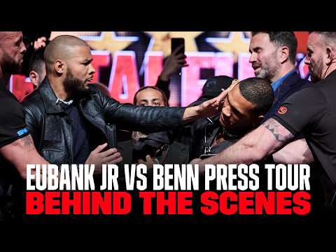 “Retribution Is Coming!” – Chris Eubank & Conor Benn Press Tour Recap