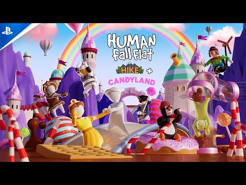 Human: Fall Flat - Candyland Launch Trailer | PS5 & PS4 Games