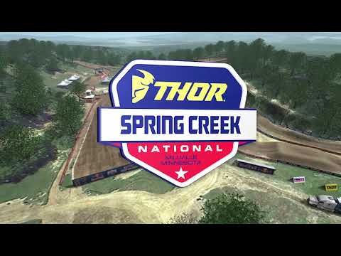 2020 Spring Creek National - Animated Track Map