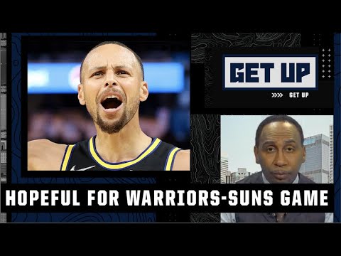 Stephen A. is hopeful for Warriors-Suns matchup: It