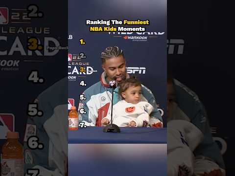 Ranking The Funniest NBA Kids Moments 😭💀