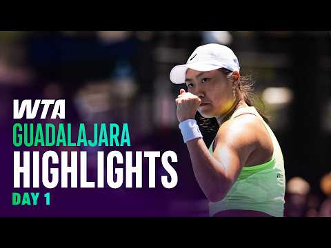 <strong>Day</strong> 1 in Guadalajara featuring Bucsa, Parks, Tjen &amp; <strong>more</strong> | WTA Match Highlights
