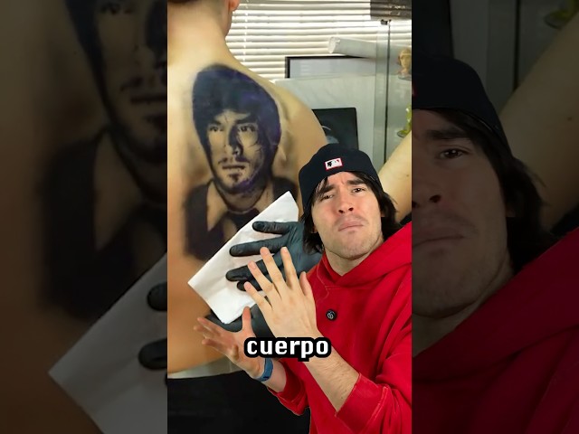 Se TATUÓ MI CARA!!!! ✍️